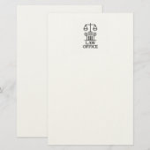 弁護士と法的デザイン 便箋 (正面/裏面)