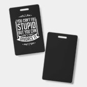 弁護士と離婚できる バッジ (正面＆裏面)