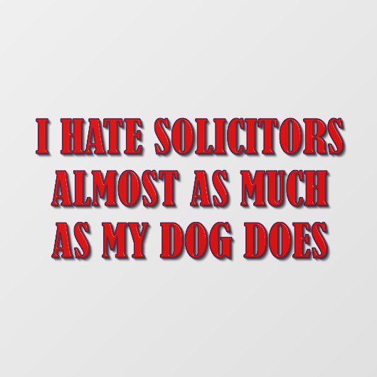 弁護士なし ウィンドウサイン (シート)