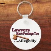 弁護士にも感覚があって…疑わしいキーチェーン キーホルダー (正面)