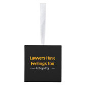 弁護士にも感覚がある – 弁護士 キューブオーナメント (右)