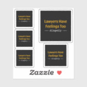 弁護士にも気持ちがあるらしい - 弁護士 シール (シート)