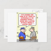 弁護士に会わない ポストカード (正面/裏面)