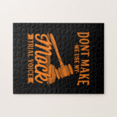 弁護士に模擬裁判の声を使わせるな ジグソーパズル (横)