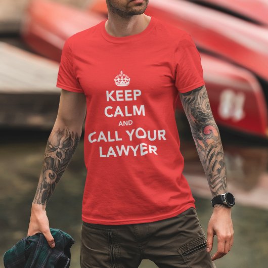 弁護士に相談を Tシャツ