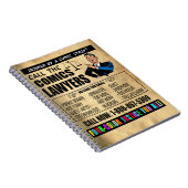 「弁護士に電話漫画」ノートブック ノートブック (右側)