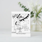 弁護士に頼む ポストカード (スタンド正面)