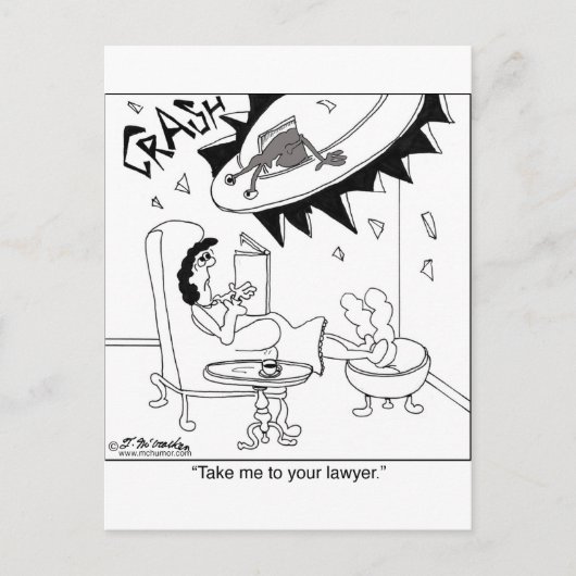 弁護士に頼む ポストカード (正面)