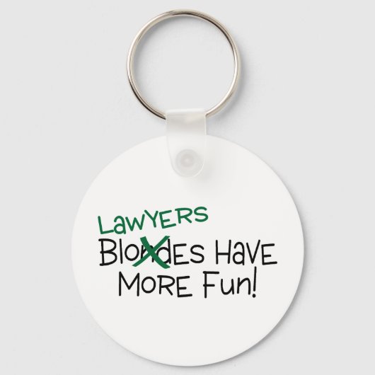 弁護士のおもしろい キーホルダー (正面)