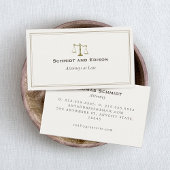 弁護士のはかりで測JUstice不平衡 名刺