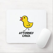 弁護士のひよこ マウスパッド (マウス)