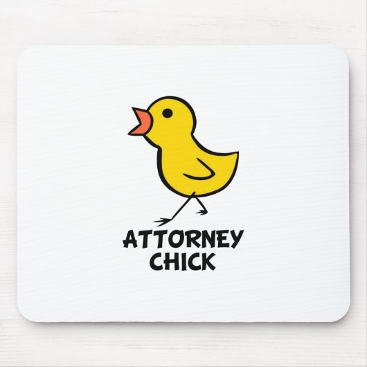 弁護士のひよこ マウスパッド (正面)