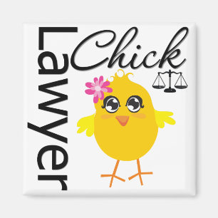 弁護士のひよこ マグネット