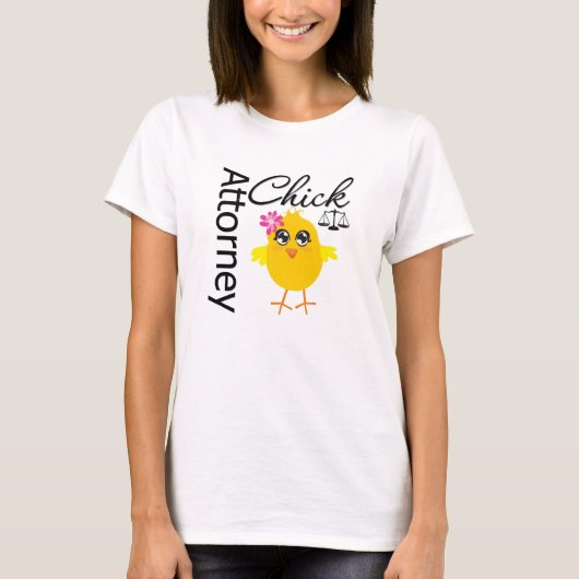 弁護士のひよこv1 tシャツ (正面)