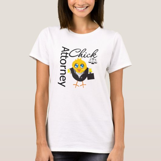 弁護士のひよこv3 tシャツ (正面)