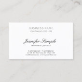 弁護士のオフィスのコンサルタントのミニマリストの平野 名刺 (正面)