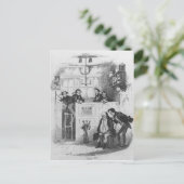 弁護士のオフィスのPickwickおよびサム氏 ポストカード (スタンド正面)