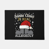 弁護士のクリスマス – サンタは実在疑わしい ドアマット (正面)