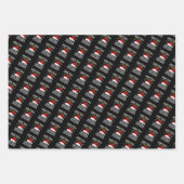 弁護士のクリスマス – サンタは実在疑わしい ラッピングペーパーシート (正面3)