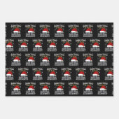 弁護士のクリスマス – サンタは実在疑わしい ラッピングペーパーシート (正面)