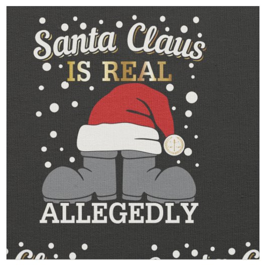 弁護士のクリスマス - サンタは本当にいるらしい ファブリック (クローズアップ)