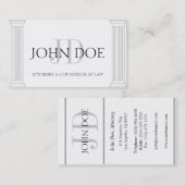 弁護士のコラムW/W 名刺 (正面/裏面)