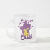 弁護士のチ#9 フロストグラスマグカップ (左)