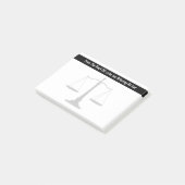 弁護士のテーマのポストのノート ポストイット (アングル)