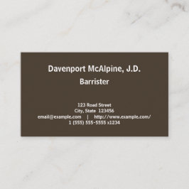 弁護士のプロフェッショナル書 名刺