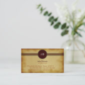 弁護士のモノグラム|の弁護士 名刺 (スタンド正面)