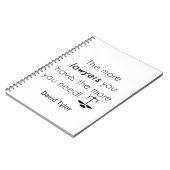 弁護士のユーモア ノートブック (左側)