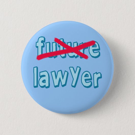 弁護士の卒業製品 缶バッジ (正面)