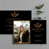 弁護士の司法尺度金ゴールドブラック2024卒業 案内状