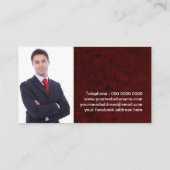 弁護士の名刺のテンプレート 名刺 (裏面)