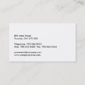 弁護士の名刺 名刺 (裏面)