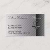 弁護士の名刺 名刺 (裏面)