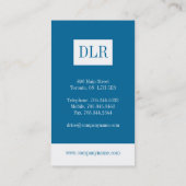 弁護士の名刺 名刺 (裏面)