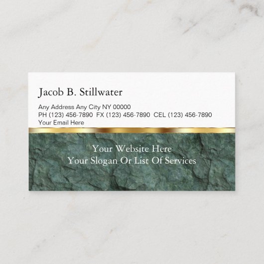 弁護士の名刺 名刺 (裏面)