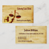 弁護士の名刺 名刺 (正面/裏面)