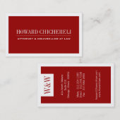 弁護士の名刺 名刺 (正面/裏面)