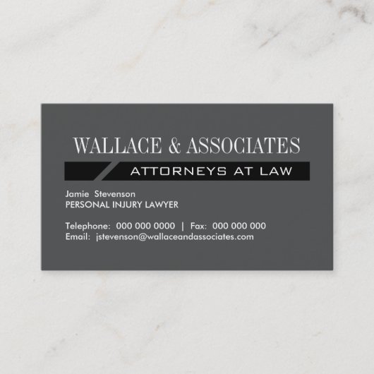 弁護士の名刺 名刺 (正面)