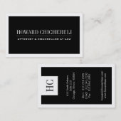 弁護士の名刺 名刺 (正面/裏面)