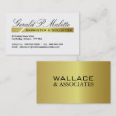 弁護士の名刺 名刺 (正面/裏面)