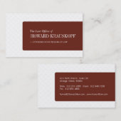 弁護士の名刺 名刺 (正面/裏面)