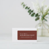 弁護士の名刺 名刺 (スタンド正面)