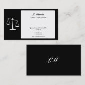 弁護士の名刺 名刺 (正面/裏面)