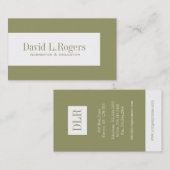 弁護士の名刺 名刺 (正面/裏面)