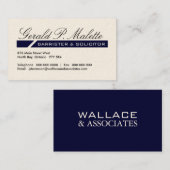 弁護士の名刺 名刺 (正面/裏面)