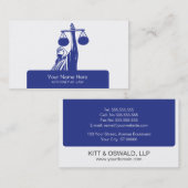 弁護士の名刺 名刺 (正面/裏面)