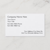 弁護士の名刺 名刺 (裏面)